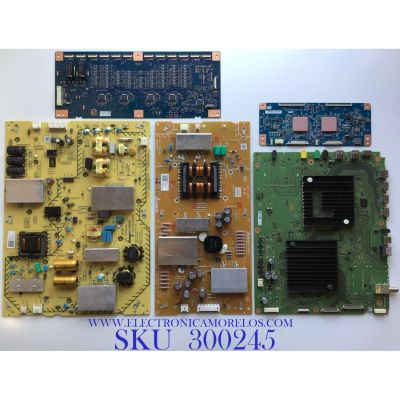 KIT DE TARJETAS PARA TV SONY / MAIN A2197239A 974 / 1-983-249-31 / 1-983-249-21 / FUENTE 1-474-711-11 / 147471111 / T-CON 5575T05C09 / 55.75T05.C09 / SUB FUENTE 147471311 / 147471312 / DRIVER 944211T / 18STO60A-A01 / 18ST060A-A01 / MODELO XBR-75X900F